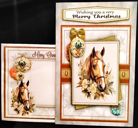 Christmas Horses - Kit 5 by Margarette Blakeborough