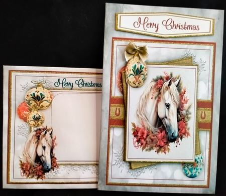 Christmas Horses - Kit 5 by Margarette Blakeborough