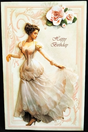 A5 Victorian lady 02 by Margarette Blakeborough