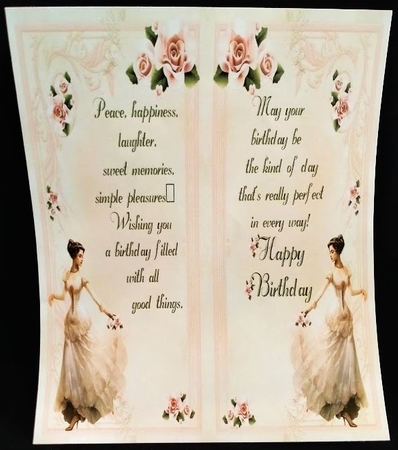 A5 Victorian lady 02 by Margarette Blakeborough