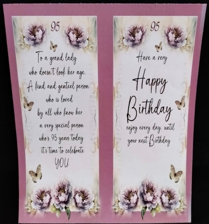 Shabby Lilac Peony Card Toppers by Margarette Blakeborough