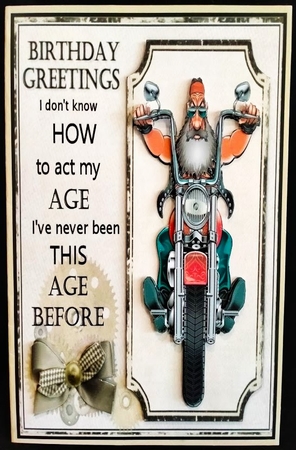 7x7 how to act my age male choice of four mini kit by Margarette Blakeborough