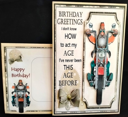 7x7 how to act my age male choice of four mini kit by Margarette Blakeborough