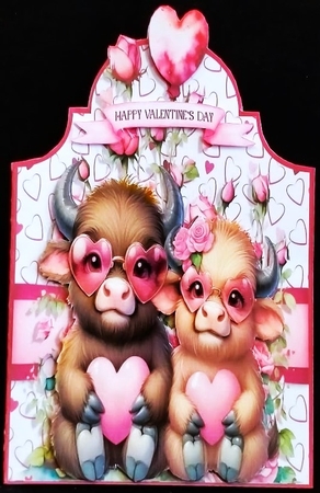 Cute Valentine Animal Couples Kit-8 by Margarette Blakeborough