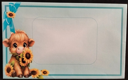 SUNFLOWER CUTIES / HARMONY HIGHLAND CALF by Margarette Blakeborough