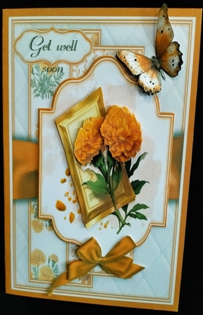 Marigold Garden Mini Kit by Margarette Blakeborough