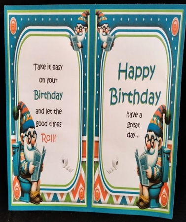 A Bog-Standard Birthday Card! by Margarette Blakeborough