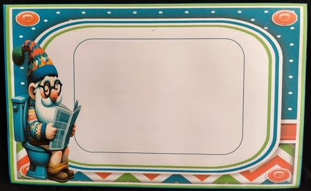 A Bog-Standard Birthday Card! by Margarette Blakeborough