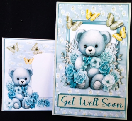 Teddy wishes for a speedy recovery by Margarette Blakeborough