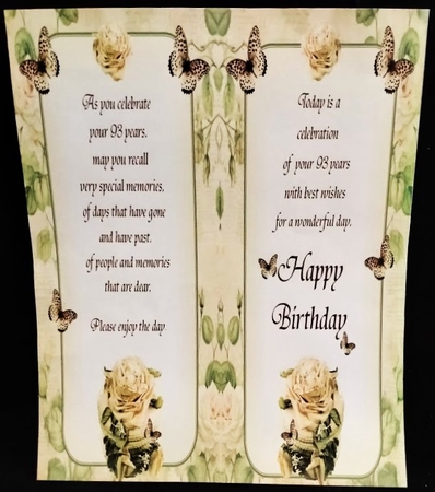 Shabby Green Card Toppers by Margarette Blakeborough