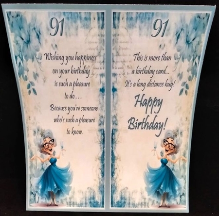 Shabby BlueCard Toppers by Margarette Blakeborough