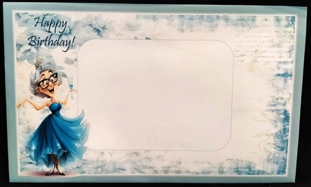 Shabby BlueCard Toppers by Margarette Blakeborough