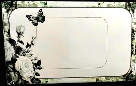 Shabby Black and White Toppers by Margarette Blakeborough