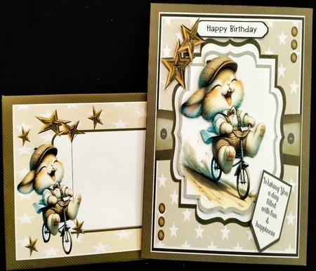 Freewheeling Bunny by Margarette Blakeborough