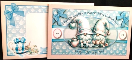 Theres nothing nicer - 1 - Blank card by Margarette Blakeborough