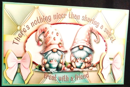 Theres nothing nicer - 2 - Blank card by Margarette Blakeborough