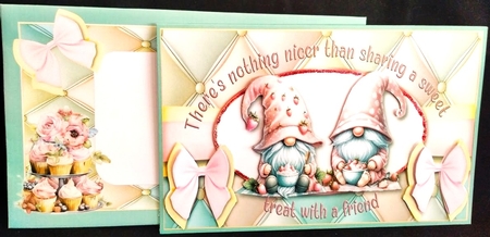Theres nothing nicer - 2 - Blank card by Margarette Blakeborough
