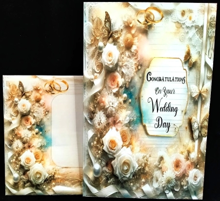 White Roses Journal Style by Margarette Blakeborough