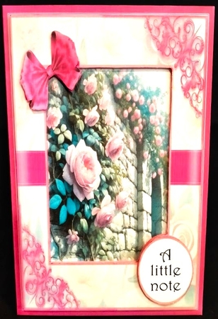 Climbing Roses Birthday by Margarette Blakeborough