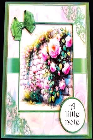 Climbing Roses Birthday by Margarette Blakeborough