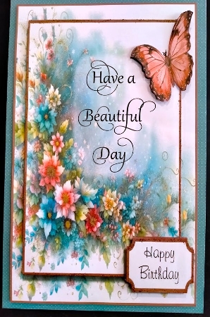 Beautiful Floral Beautiful Day by Margarette Blakeborough