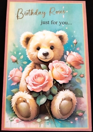 Say it With Flowers A4 by Margarette Blakeborough