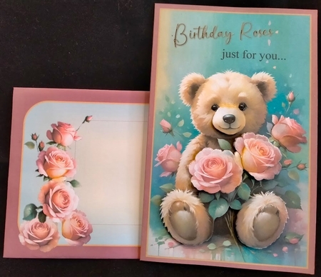Say it With Flowers A4 by Margarette Blakeborough