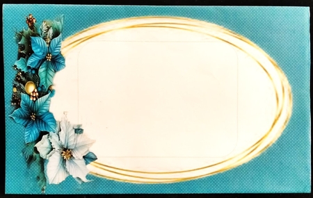 Christmas Poinsettia Melody #2 by Margarette Blakeborough