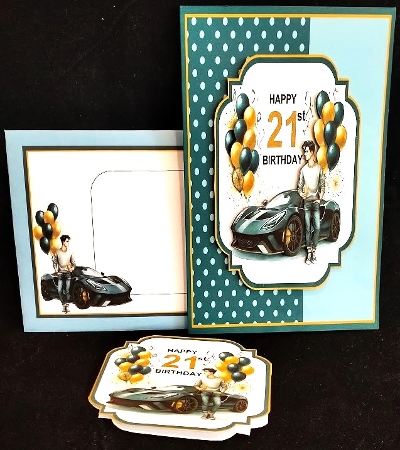 21st Birthday Car by Margarette Blakeborough