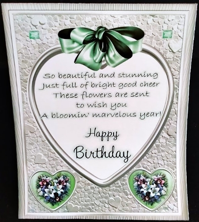 Floral Hearts 1 by Margarette Blakeborough
