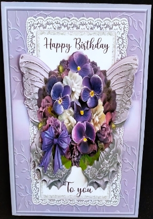Pretty  Violets Mini Kit by Margarette Blakeborough