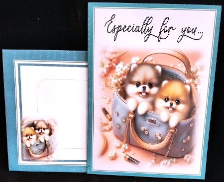 Puppy In A Bag/Cup Mini Kit by Margarette Blakeborough