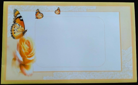 Butterfly Roses by Margarette Blakeborough