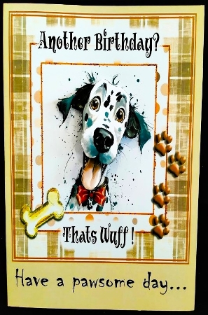Wuff Birthday 2 by Margarette Blakeborough