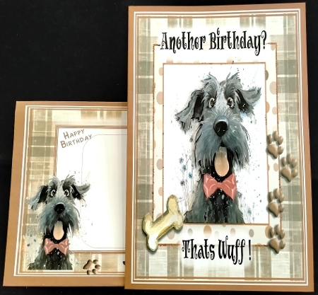 Wuff Birthday 3 by Margarette Blakeborough