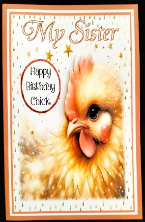 Happy Birthday Chick by Margarette Blakeborough