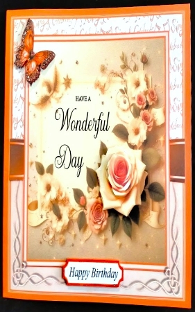 Wonderful Day, Pink Roses by Margarette Blakeborough