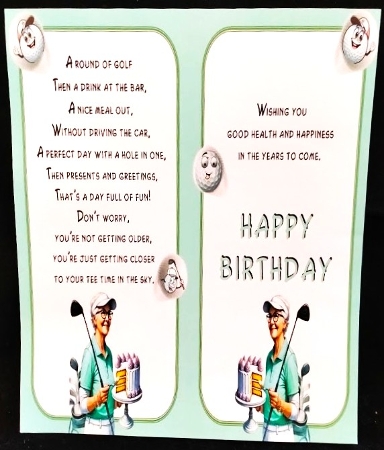 a good slice lady golfer by Margarette Blakeborough