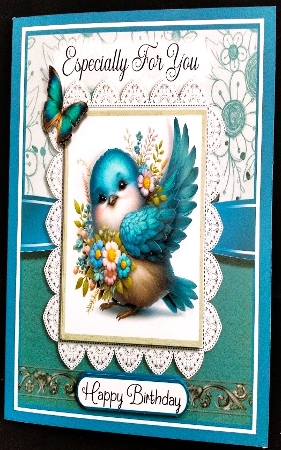 A Feathery Floral Treat by Margarette Blakeborough