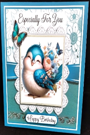 A Feathery Floral Treat by Margarette Blakeborough