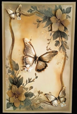 Golden Flowers by Margarette Blakeborough