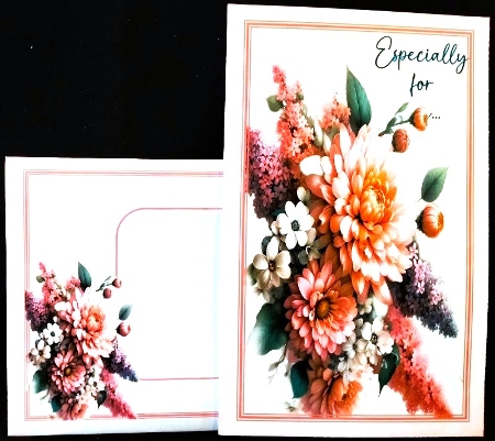 LGD25-CU Stationary - Birth Month Flowers 16 by Margarette Blakeborough