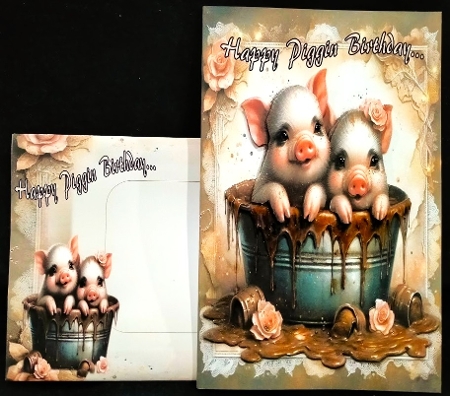 Piggin choccy 1 by Margarette Blakeborough