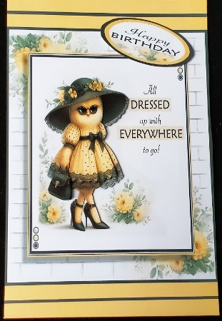 All Dressed Up With Everywhere To Go! by Margarette Blakeborough