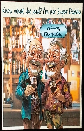 HAVING A LAUGH  MEN by Margarette Blakeborough