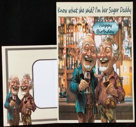 HAVING A LAUGH  MEN by Margarette Blakeborough