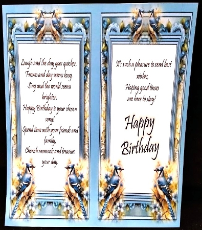 Bleu Bird - 5x7 Mini Kit by Margarette Blakeborough