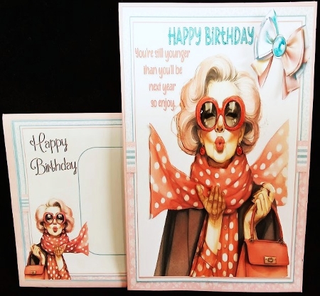 7x7 Special birthday wishes choice of four mini kit by Margarette Blakeborough