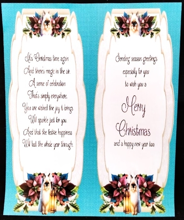 Christmas Paws Cat 6 by Margarette Blakeborough