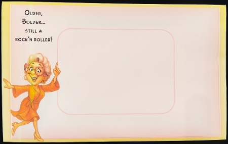 DD FUNNY FEMALE BIRTHDAY A4 32 by Margarette Blakeborough